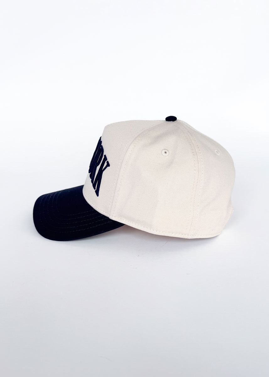 New York Puff Baseball Hat - Navy