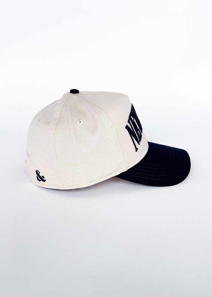 New York Puff Baseball Hat - Navy