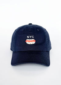 New York Tiny Hot Dog Hat - Navy
