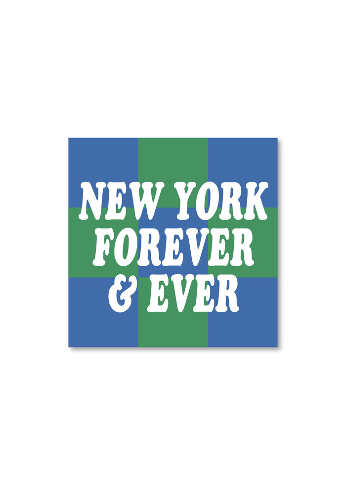 New York Forever & Ever Sticker
