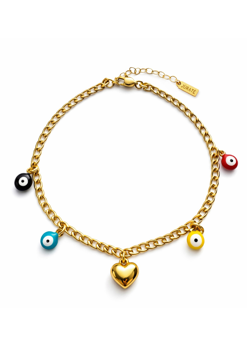 No Bad Vibes Anklet