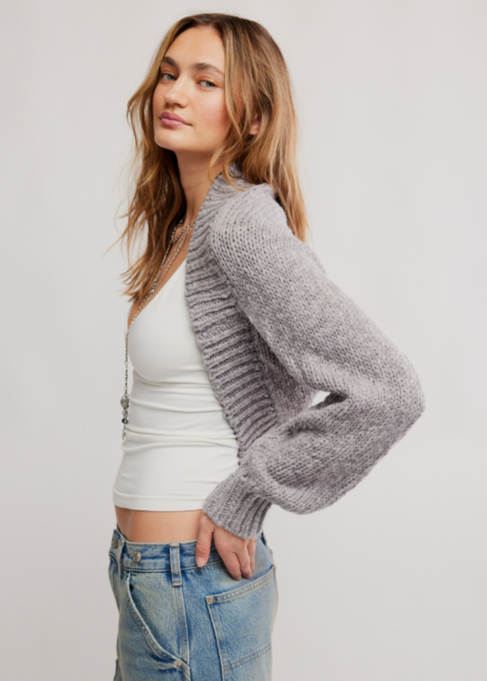 Opal Shrug - Grey Flannel