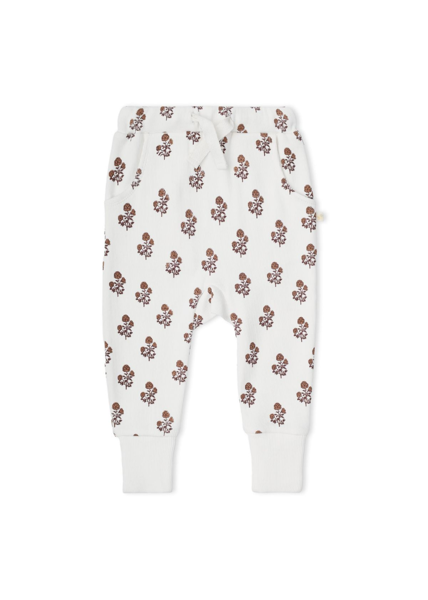 Organic Ruffle Collar Onesie & Pants Set - Loom