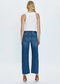 Lexi Mid Rise Bowed Straight - Artisan
