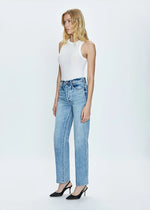 Cassie Super High Rise Straight - Bramble