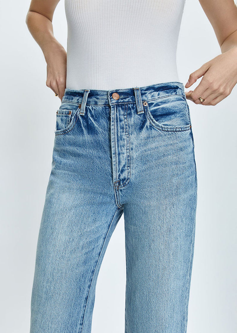 Cassie Super High Rise Straight - Bramble