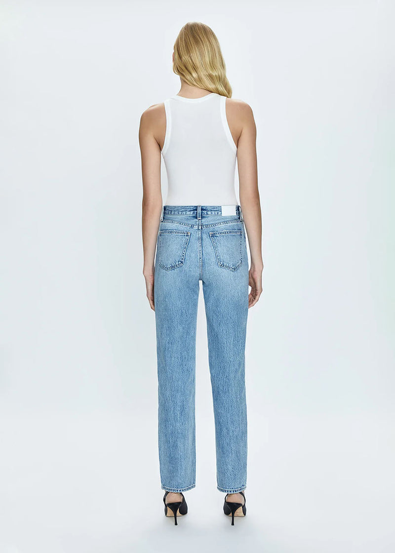 Cassie Super High Rise Straight - Bramble