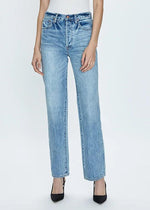 Cassie Super High Rise Straight - Bramble