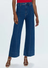 Penny Pintuck High-Rise Wide Leg - Country Club