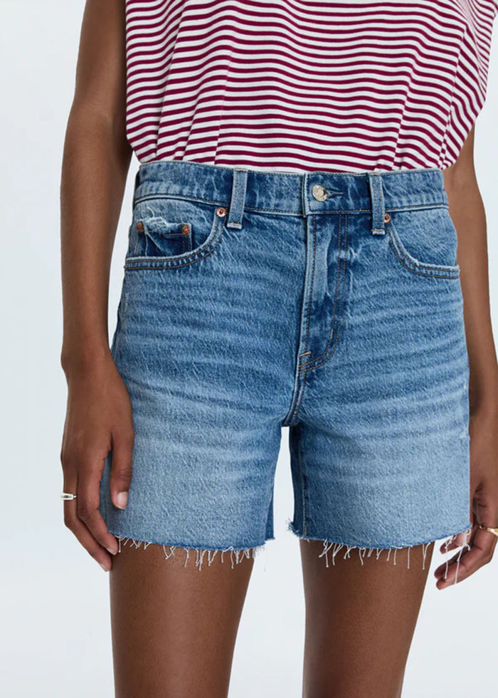 Kennedy Mid Rise Cut Off Short - Central Vintage