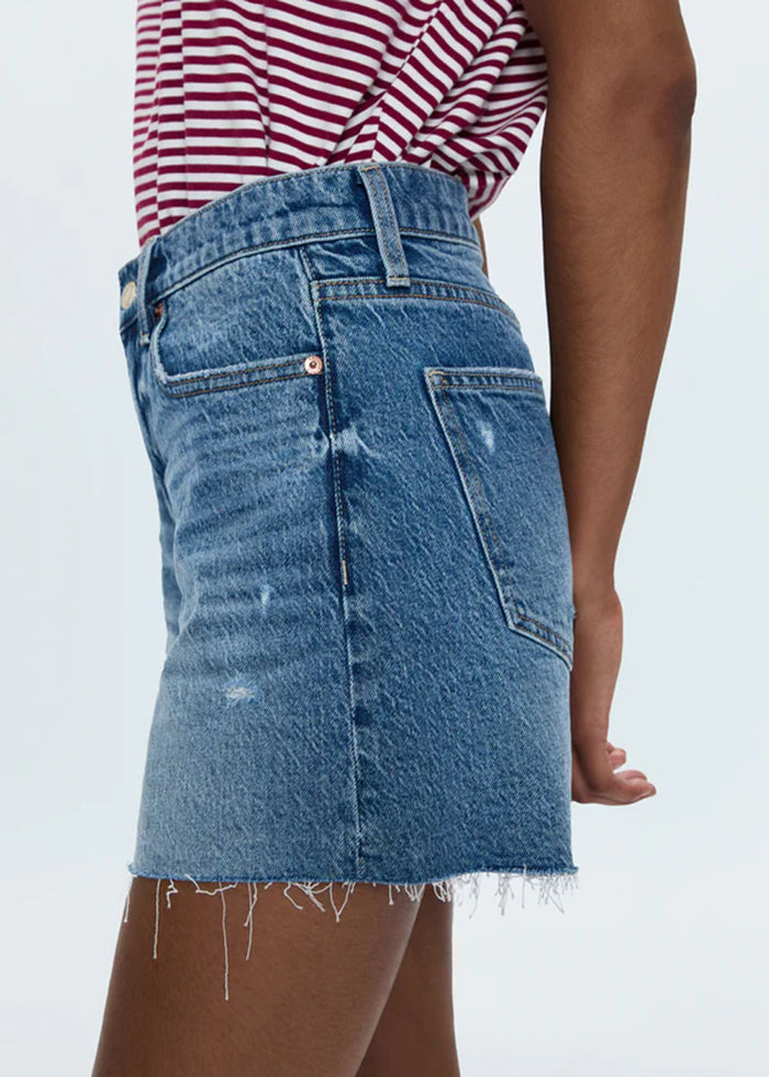 Kennedy Mid Rise Cut Off Short - Central Vintage