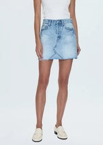 Kat High-Rise Vintage Mini Skirt - Academia
