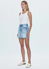 Kat High-Rise Vintage Mini Skirt - Academia