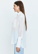 Willa Sheer Shirt - Ivory