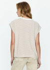 Trina Muscle Tee - Sable Stripe