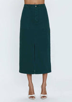 Pamela Utility Midi Skirt - Pine