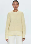 Tina Crewneck Sweater - Soft Yellow