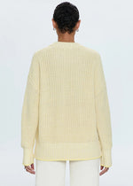 Tina Crewneck Sweater - Soft Yellow