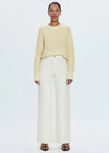 Tina Crewneck Sweater - Soft Yellow