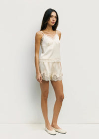 The Sera Shorts - Cream