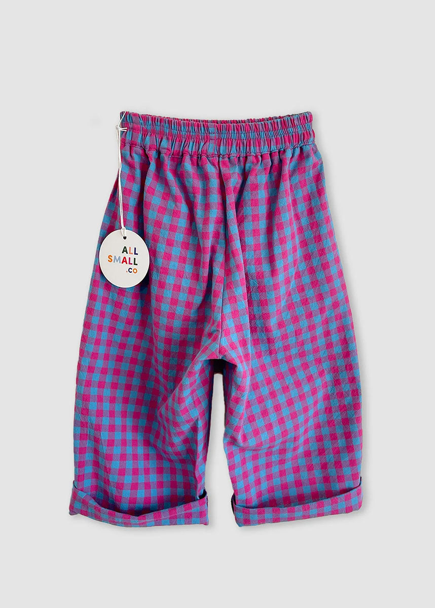 Purple Plaid Pants