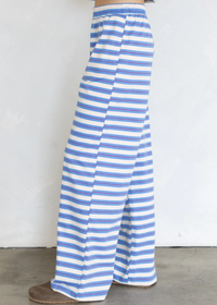 Paige Striped Pants - Blue Multi