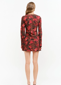 Palermo Dress - Brown Floral