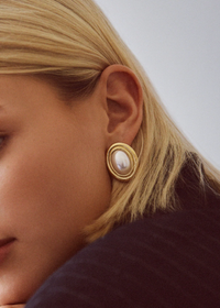 Perla Earrings - Gold