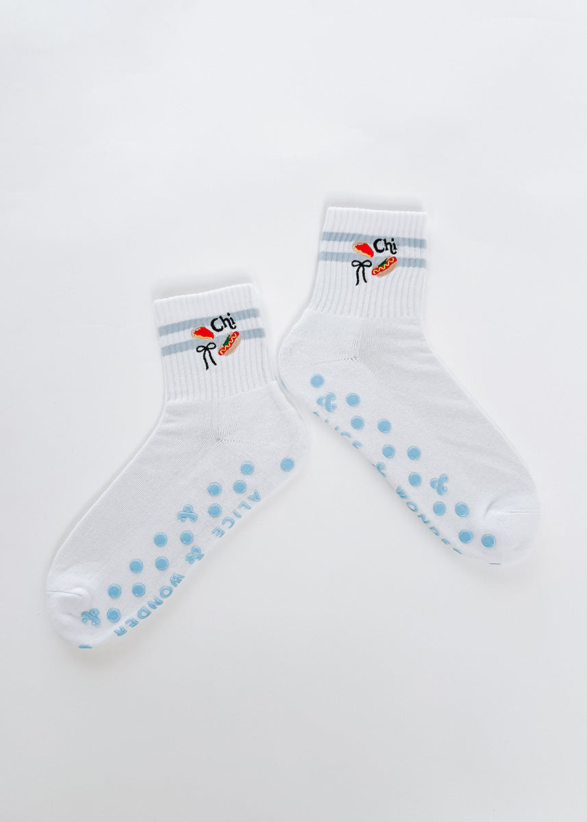 Chi Forever Crew Pilates Sock