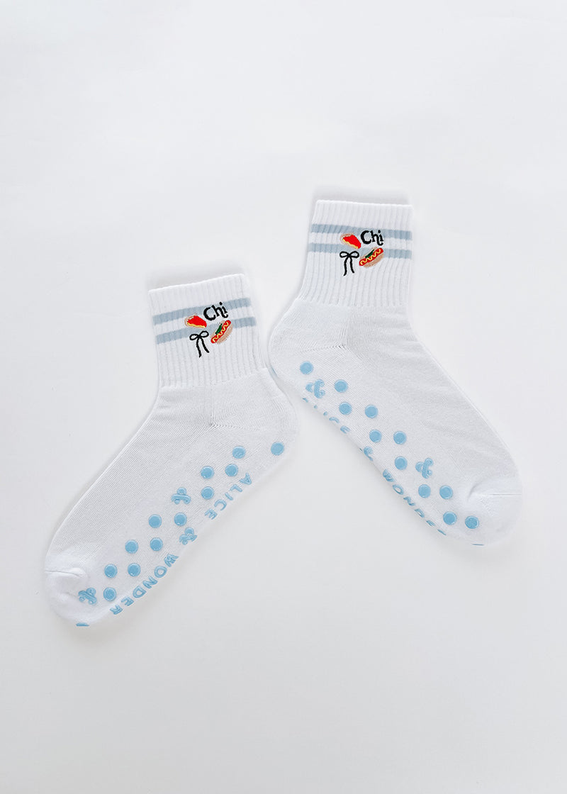 Chi Forever Crew Pilates Sock