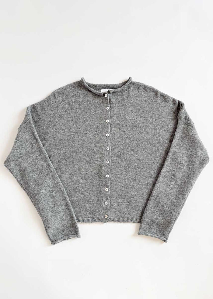 Piper Cardigan - Heather Grey