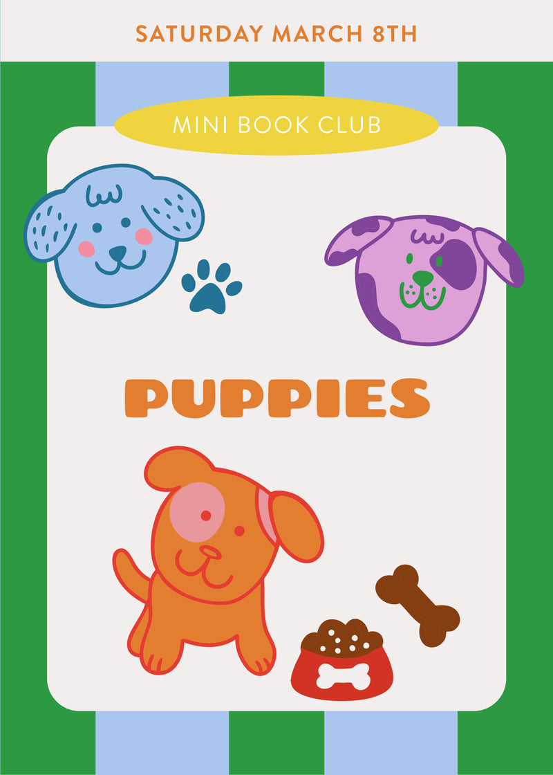 Puppies Story Time With Connections Academics 3/8