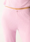 More Amour Banded Pant - Azalea