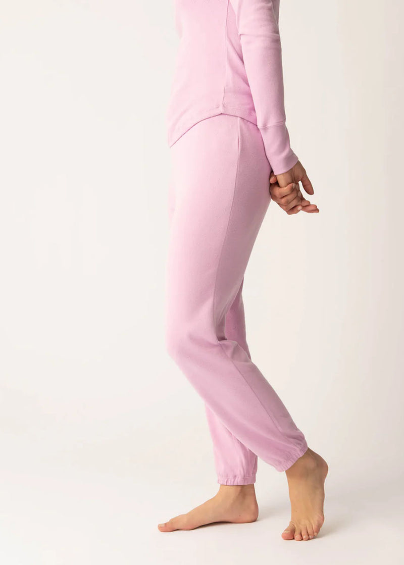 More Amour Banded Pant - Azalea