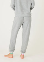 Peachy Party Banded Pant - Dark Heather Grey