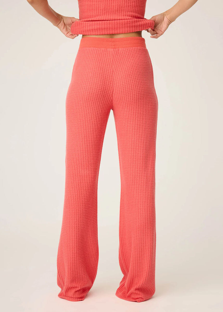 Morning Waffles Lounge Pants - Scarlet