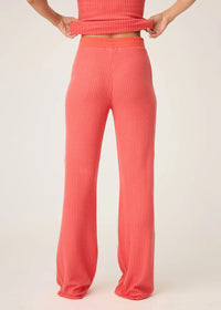 Morning Waffles Lounge Pants - Scarlet