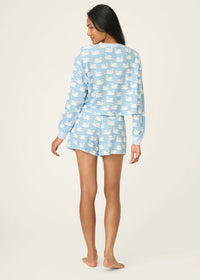 Boyfriend Boxer Short - Angel Blue