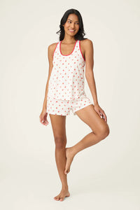 Berry Mix & Match Tank - White Ruby