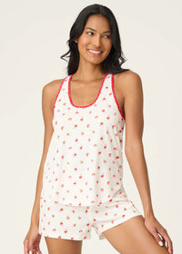 Berry Mix & Match Tank - White Ruby