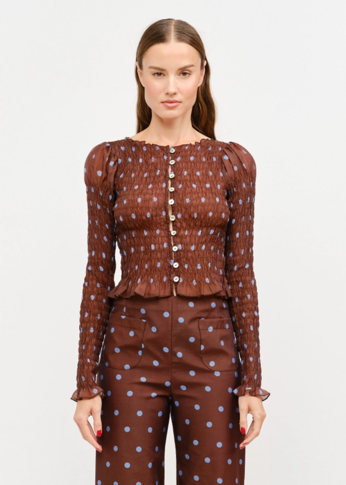 Rhodes Top - Brown