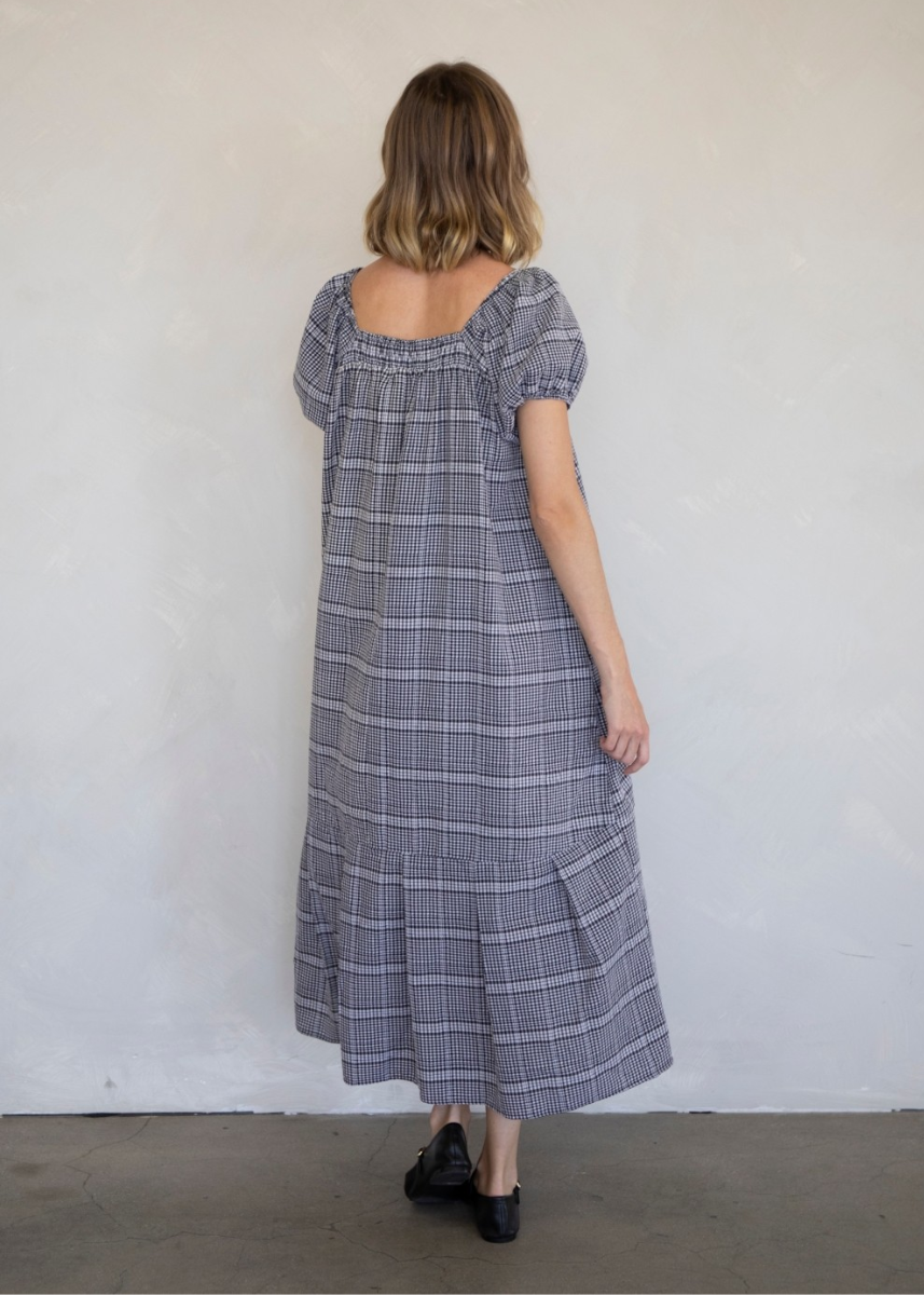 Riley Midi Dress - Black