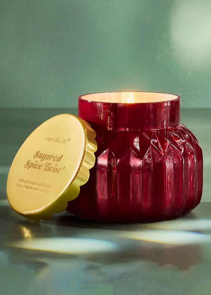 Sugared Spice Twist Royal Gem Signature Candle - 19oz.