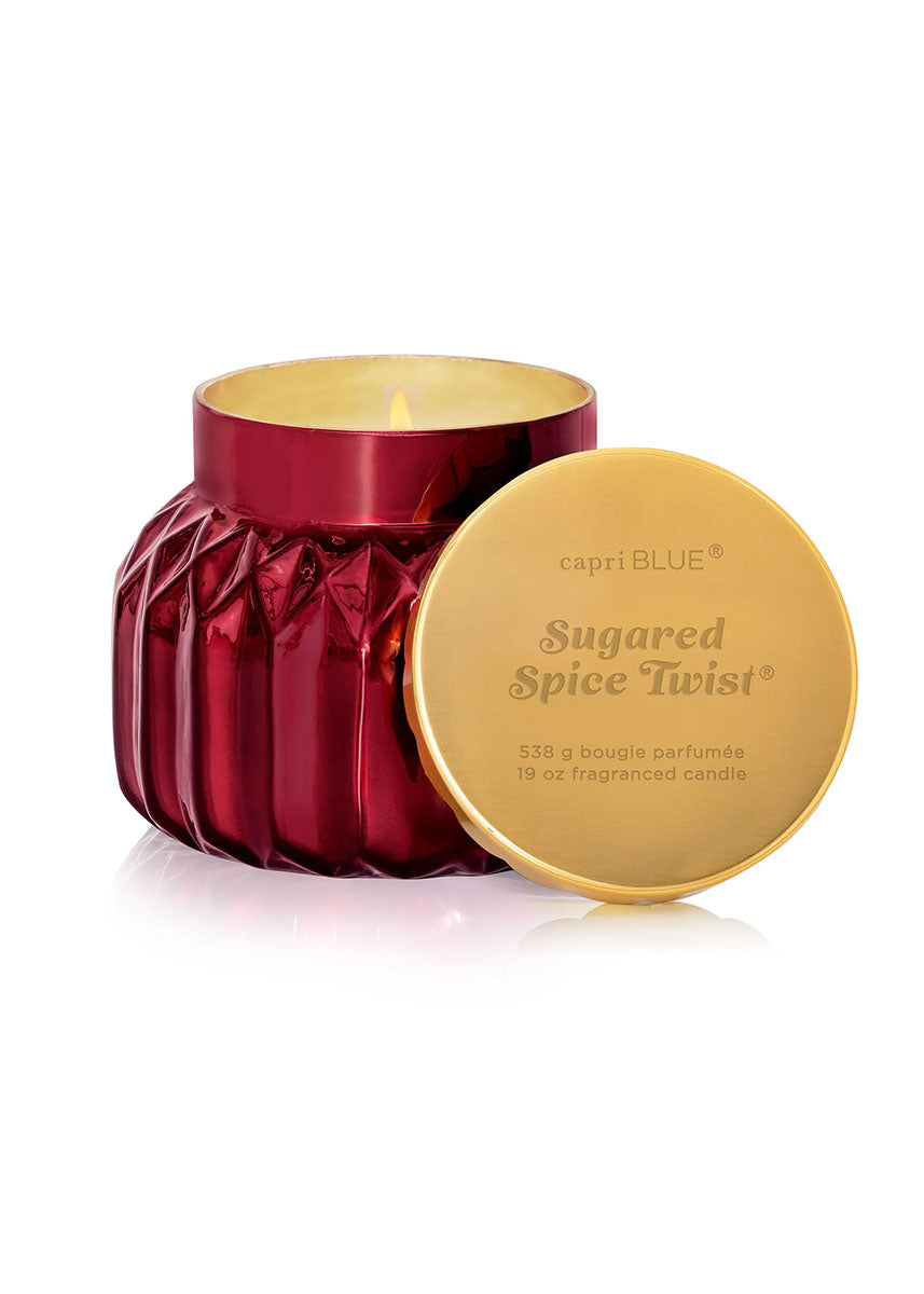 Sugared Spice Twist Royal Gem Signature Candle - 19oz.