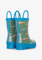 Handled Rain Boots - Big Trucks