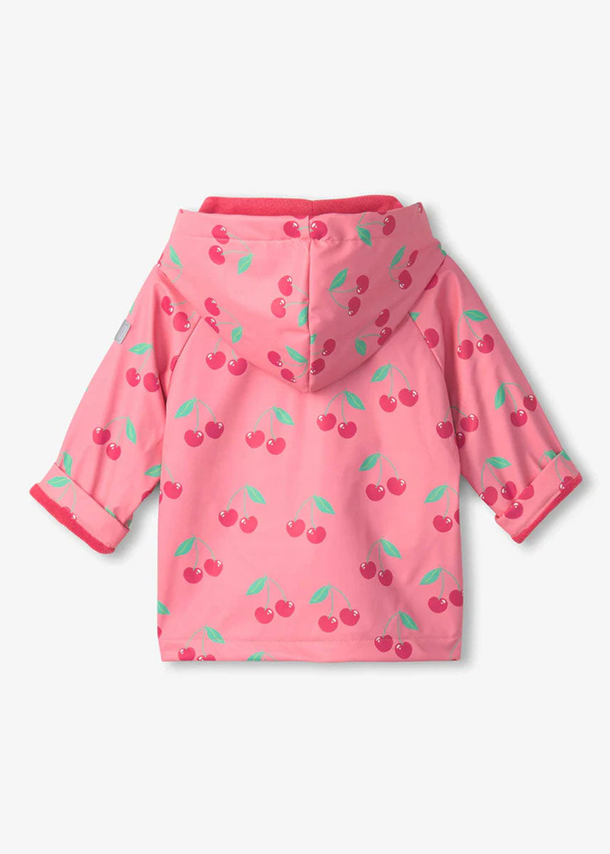Snap Raincoat - Cherries