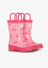 Handled Rain Boots - Cherries