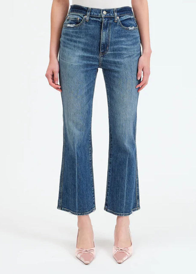 Soho High-Rise Ankle Flare - Crush Hour