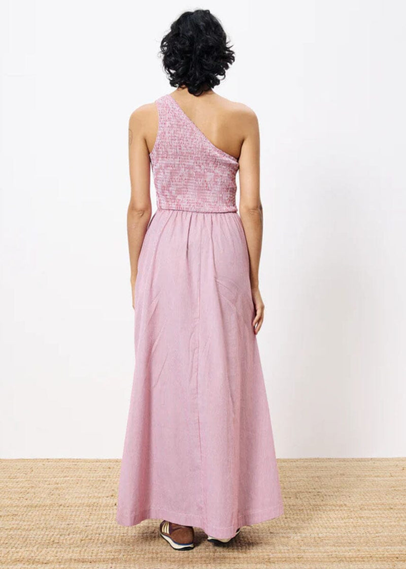 Afsa One-Shoulder Dress - Rouge