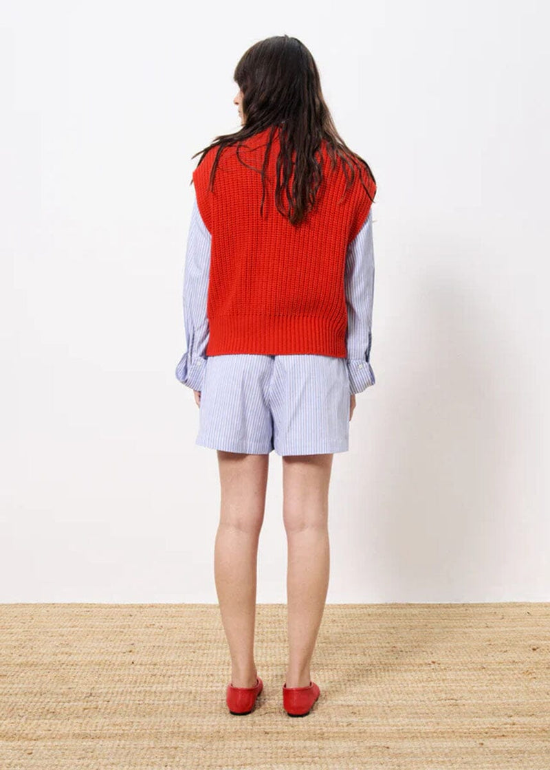 Alae Sweater Vest - Rouge